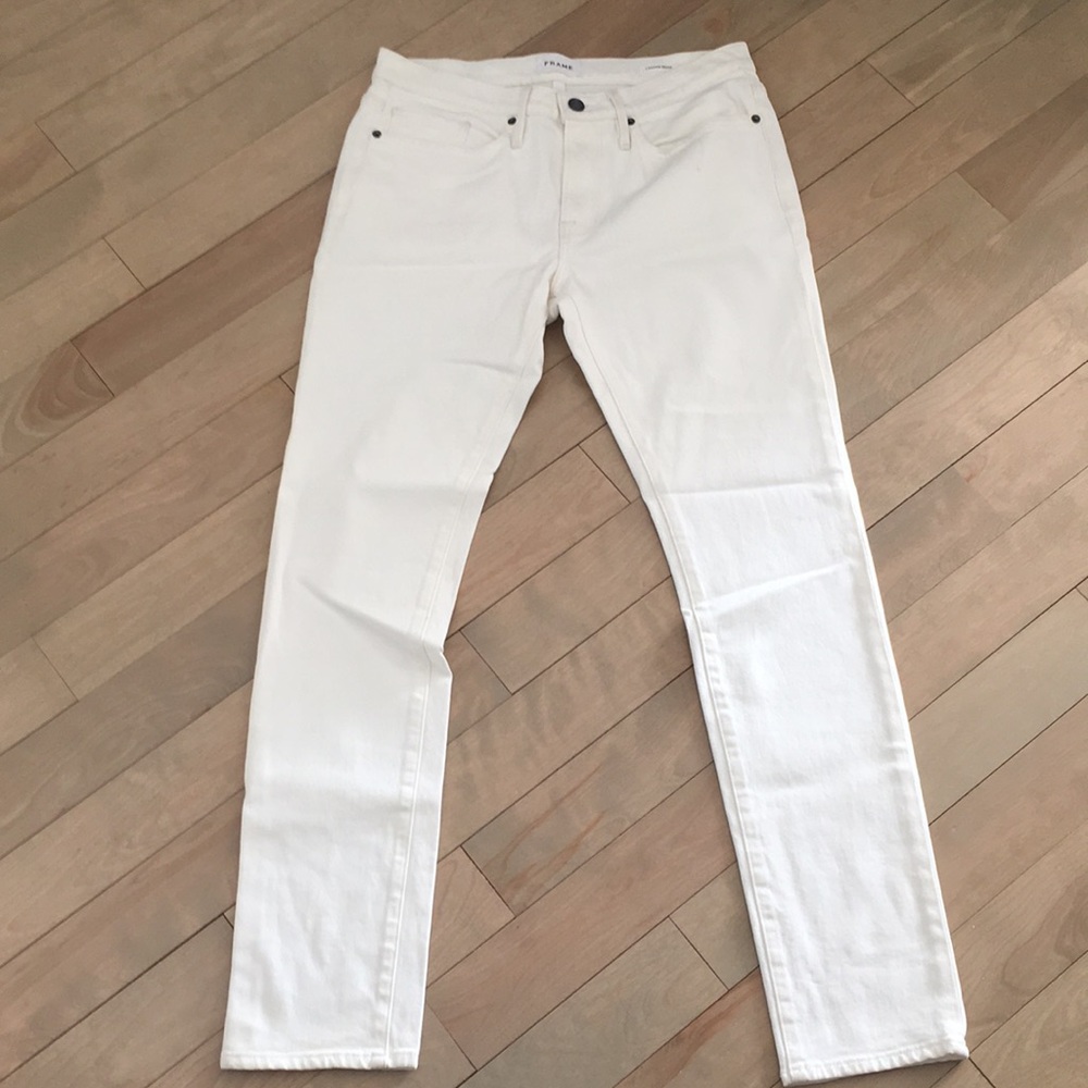 FRAME slim straight jeans
